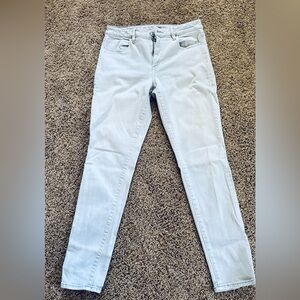American Eagle Outfitters Powder Blue HiRise Jegging size 10